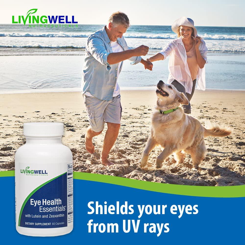 Eye Health Essentials - 60 Count- Eye Care Supplement for Adults, Supports Vision Health, with Lutein, Zeaxanthin and Bilberry