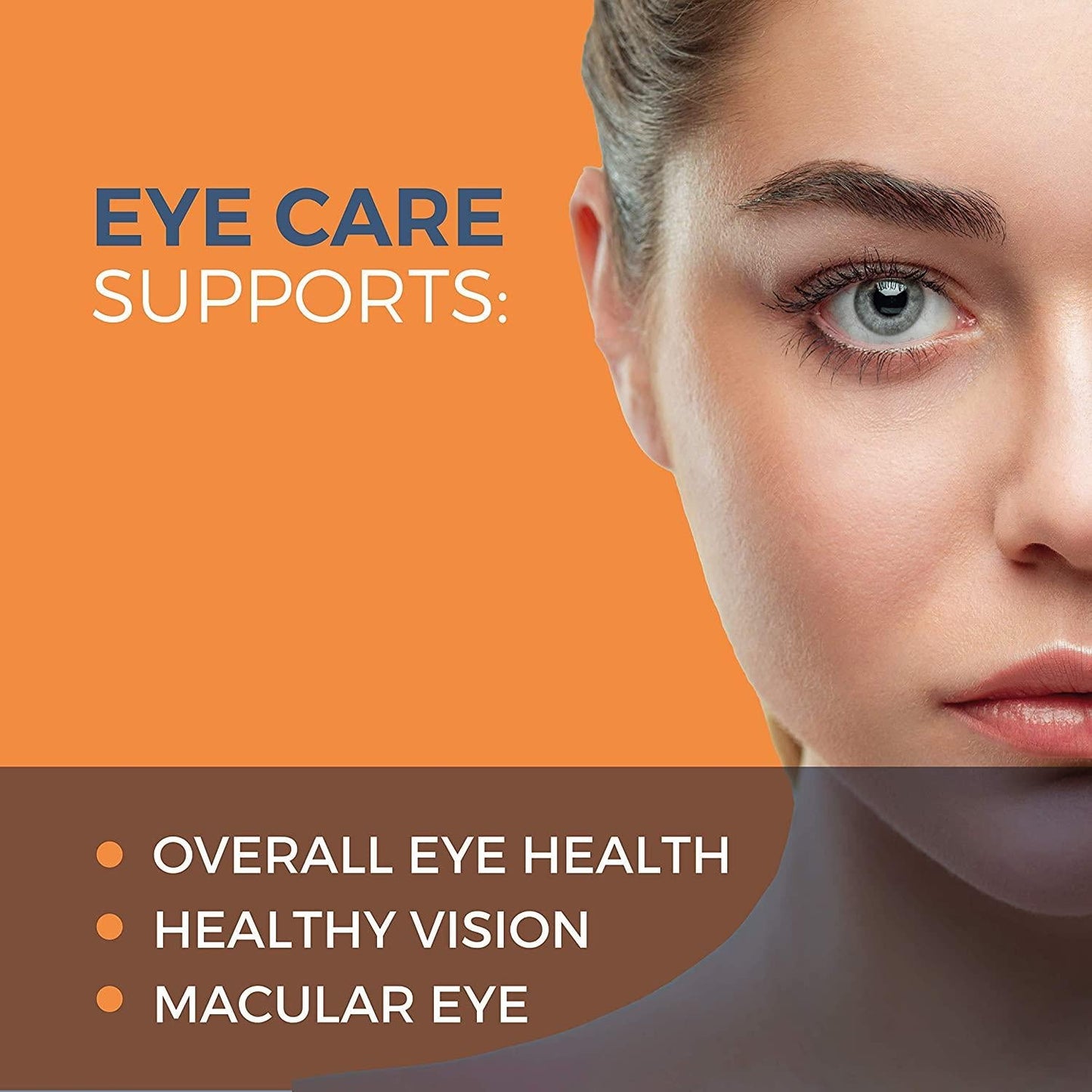 Eye Vitamin – Eye Health and Vision Gummies - Daily Dosage of Lutein Vitamin and Zeaxanthin Vitamin - Includes Vitamin C and Zinc – 100% Vegan - Fruit Flavored – for Macular Degeneration – 60 Gummies