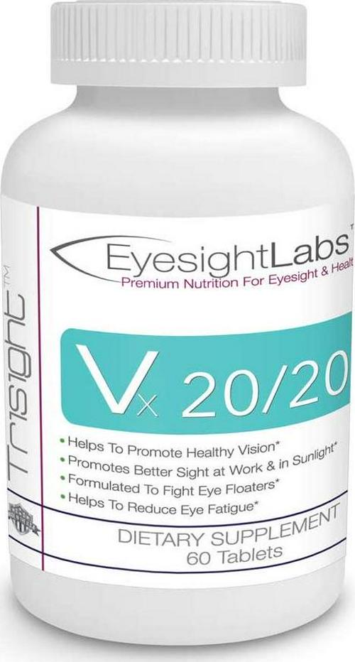 EyesightLabs Eye Vitamin to Reduce Eye Strain - Improve Night Vision - for Floaters - Vision Supplements to Avoid Vision Loss - Reduce Eye Fatigue - w Black Currant, Bilberry, Lutein, Zeaxanthin