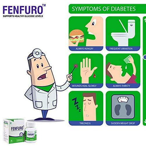 FENFURO Supplement Supports Healthy Blood Glucose Levels, Single Herb Ingredient (Pack of 30 Capsules)