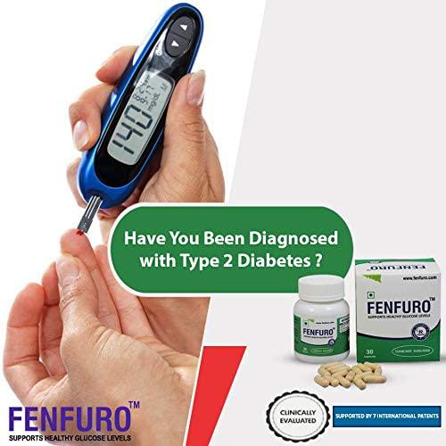 FENFURO Supplement Supports Healthy Blood Glucose Levels, Single Herb Ingredient (Pack of 30 Capsules)