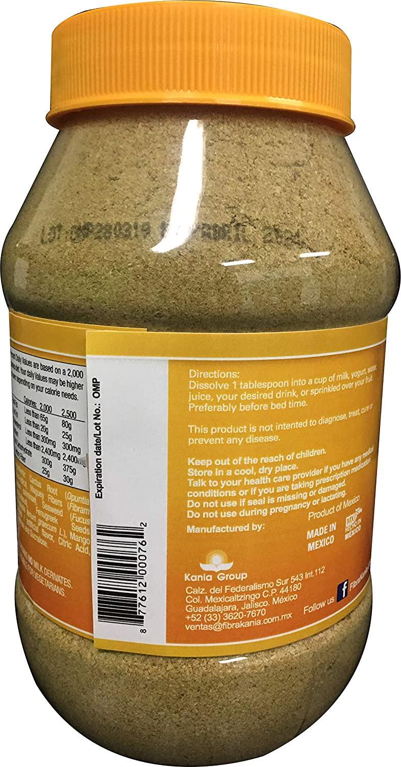 FIBRA KANIA Natural Fiber Mango Flavor 23 OZ