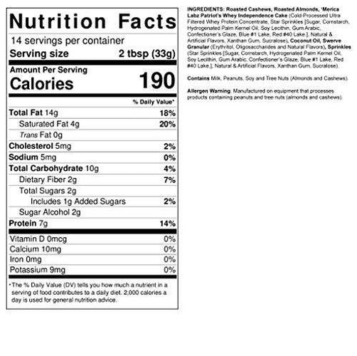 FIt Butters Birthday Cake Cashew Almond Butter