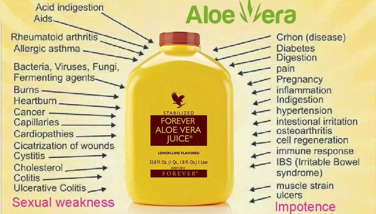 FOREVER ALOE VERA GEL 100% stabilized aloe Vera juice