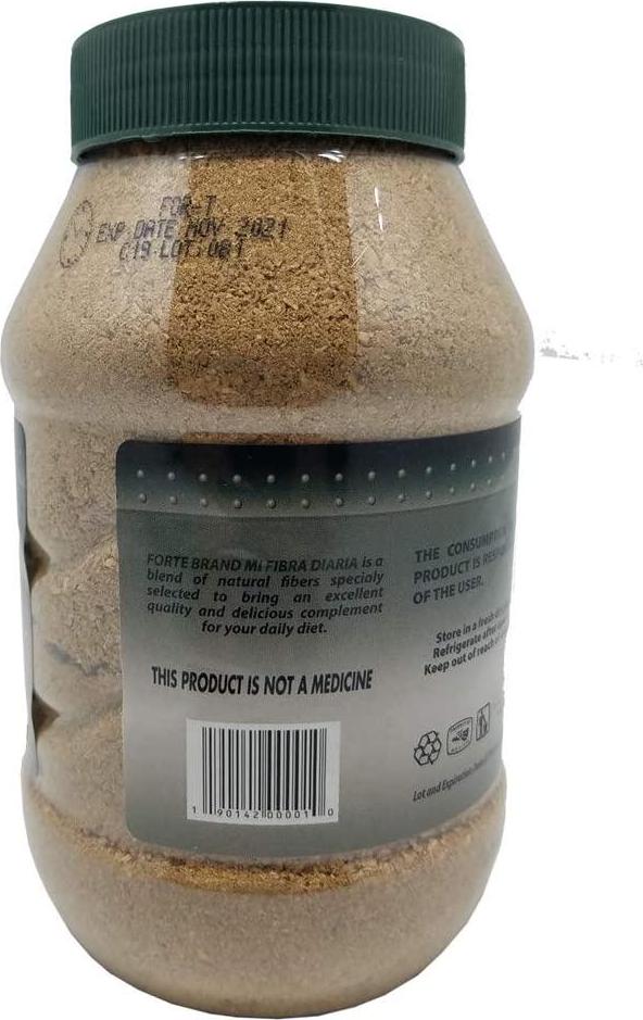 FORTE Natural Fiber, Cleanse and Detox, 21.9 Oz, Jar