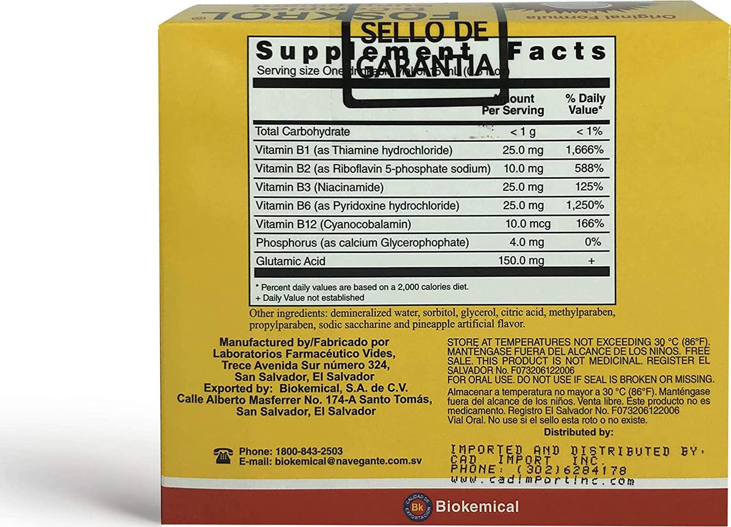 FOSKROL B-Complex (20)