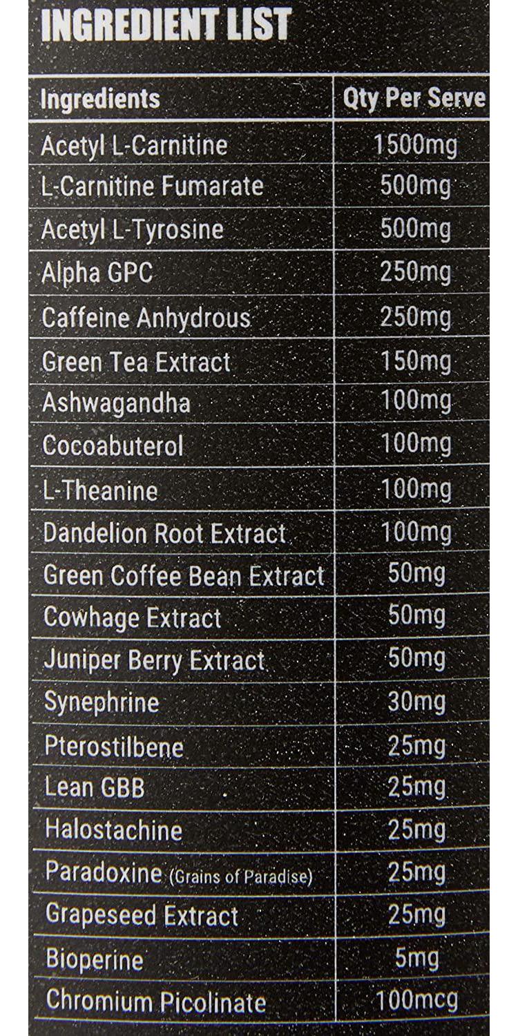 Faction Labs Deficit Thermogenic Activator Powder, 40 serves, Raspberry Soda, 320 grams