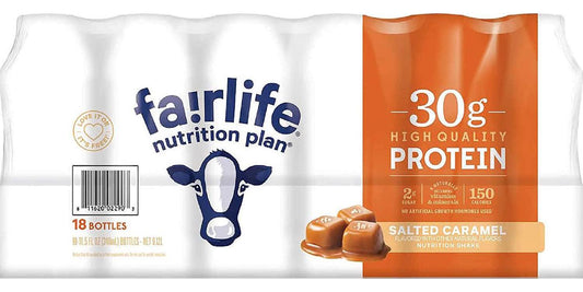 Fair Life Protein Shake Salted Caramel 11.5 Fl Oz/18 Pk