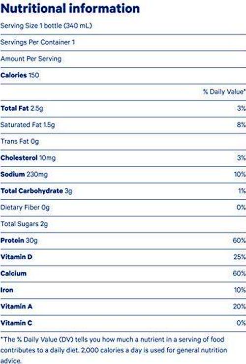 Fairlife Nutrition Plan High Protein 30g Low Sugar Chocolate And Vanilla Shake Supplement Meal Replacement Ready To Drink 11.4 Oz Bulk Variety Pack (12-Count)