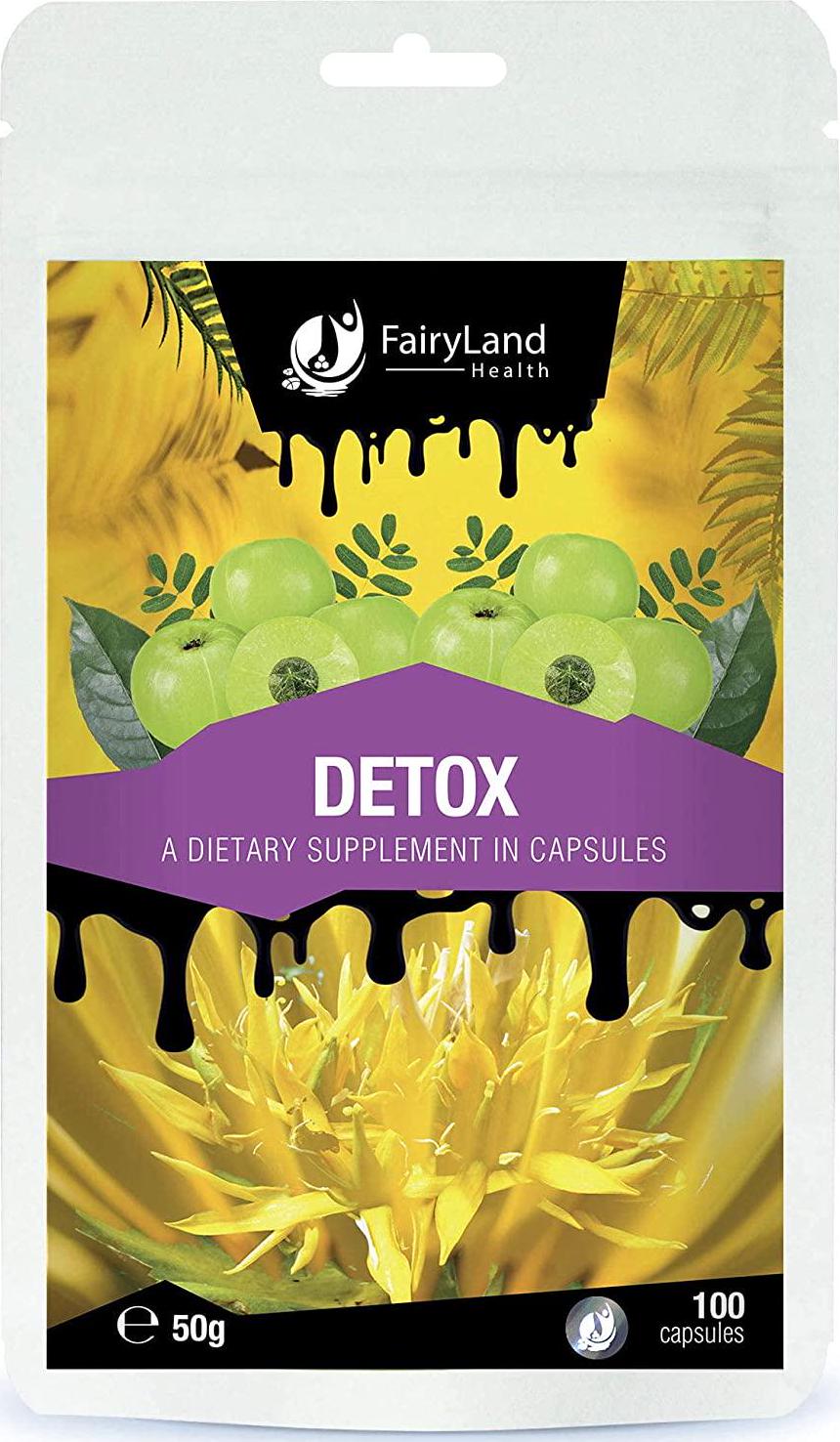 FairyLand Health - Detox, Dietary Supplement - 100 Capsules