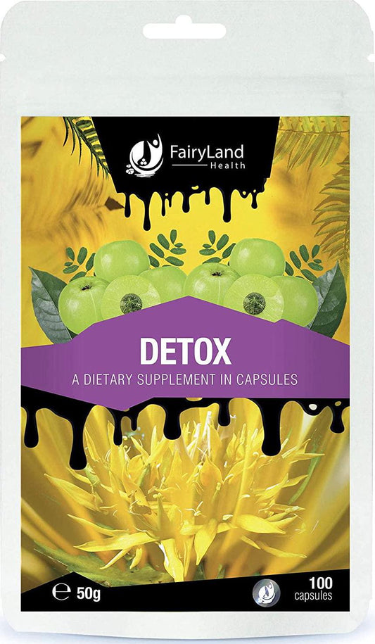 FairyLand Health - Detox, Dietary Supplement - 100 Capsules