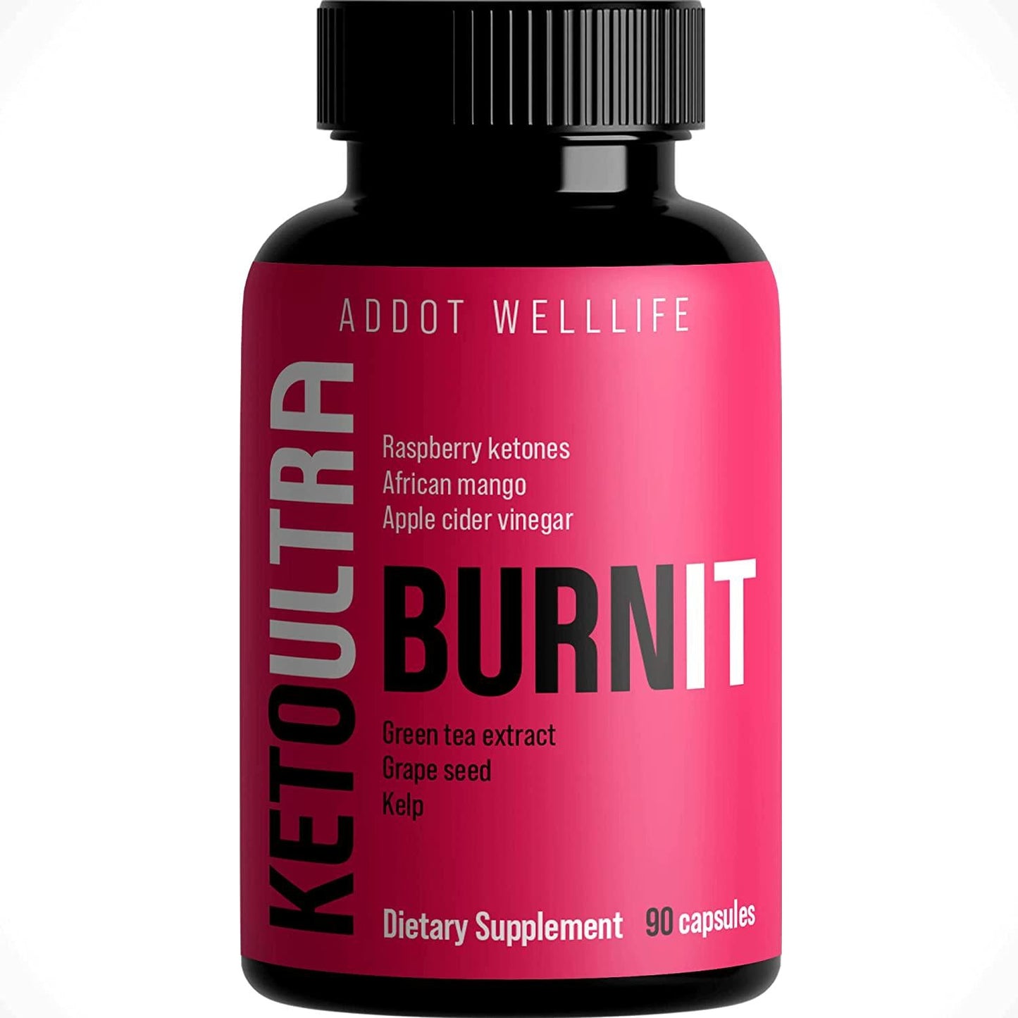 Fast Acting Premium Keto Pills, 90 Capsules for 45 Days with Raspberry Ketones, African Mango, Apple Cider Vinegar and More