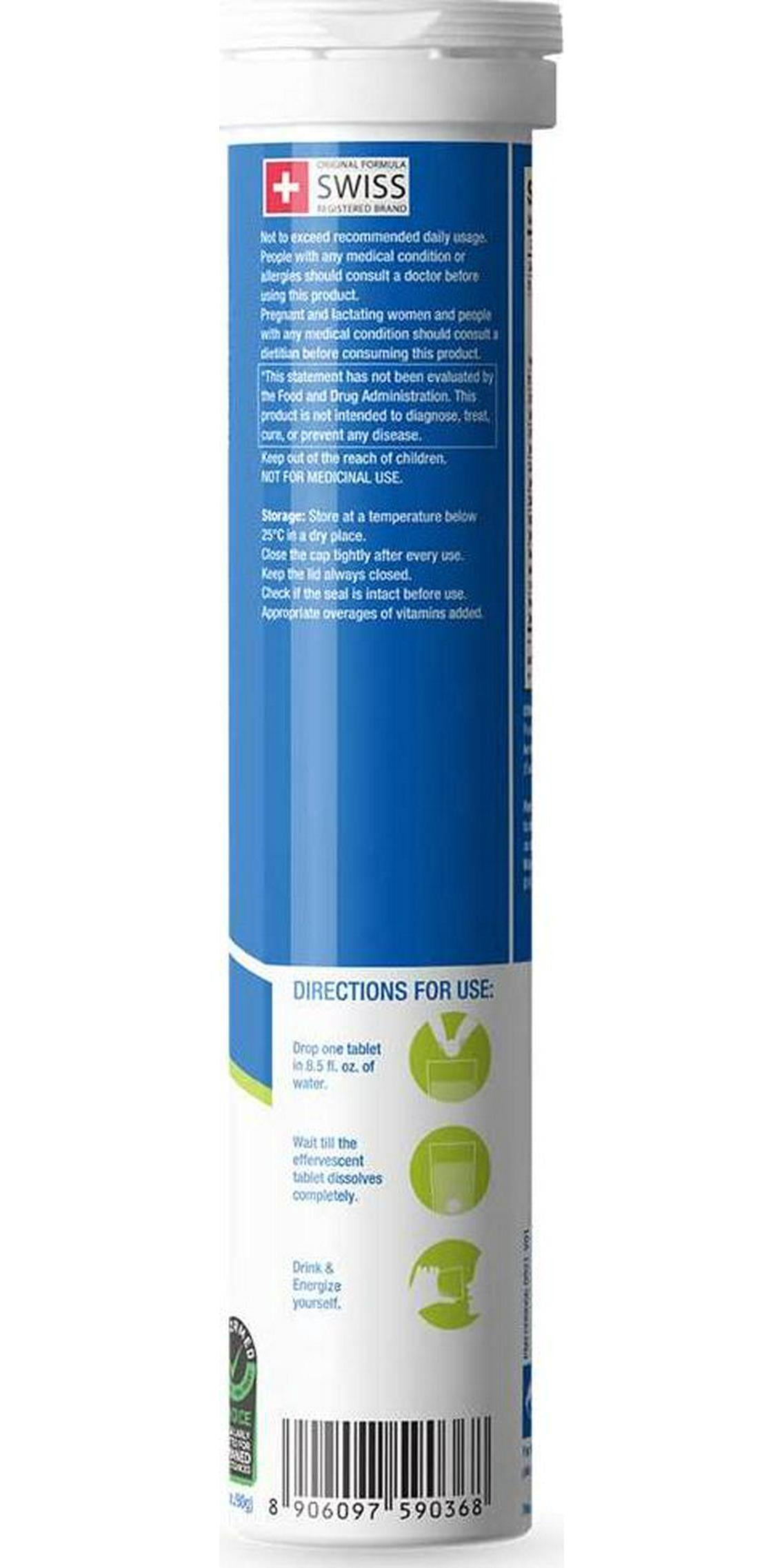 Fast&Up Reload - Electrolyte Energy Drink - Sports Nutrition Electrolyte Drink - Effervescent Tablets for Running and Cycling- 20 effervescent Tablets - Lime and Lemon Flavour