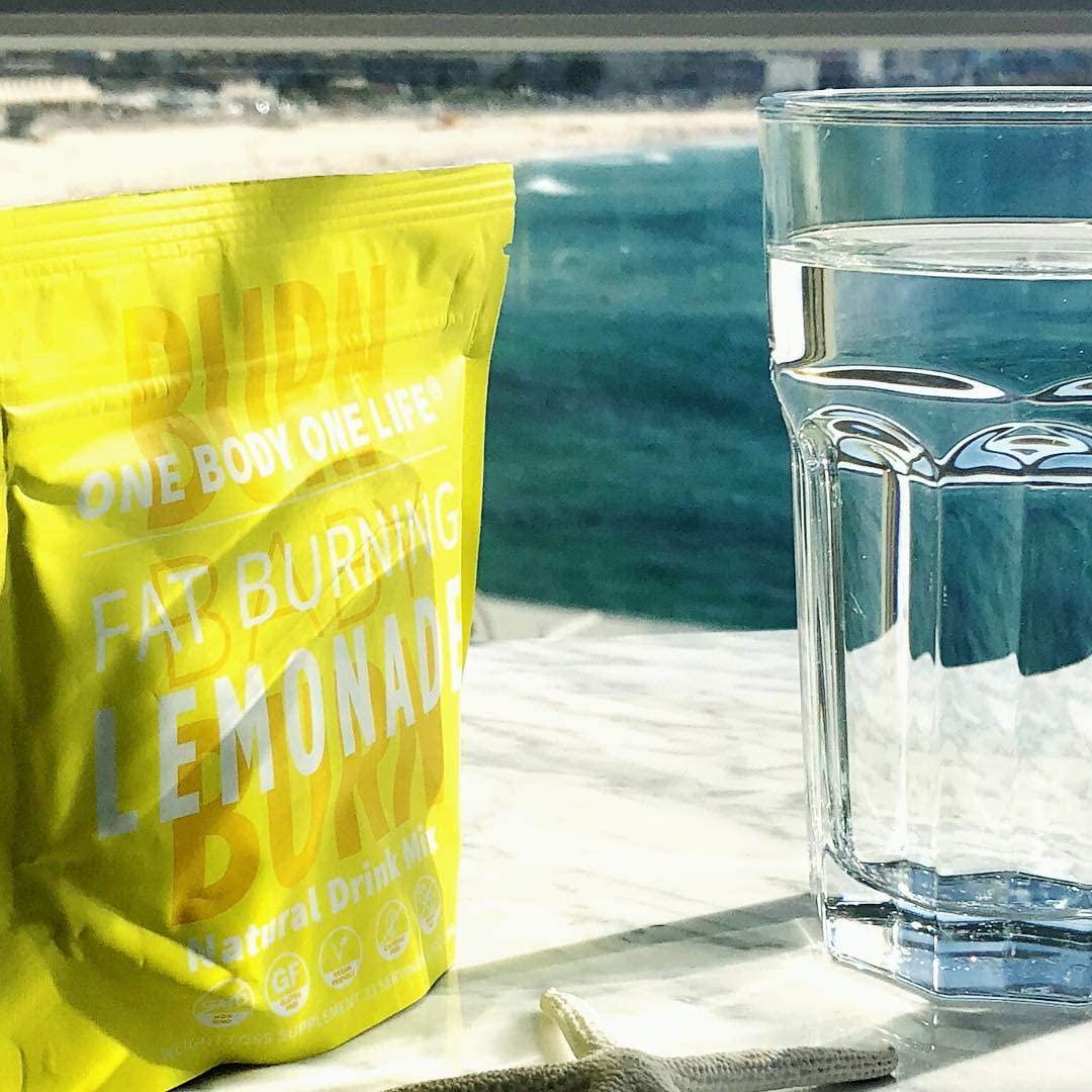 Fat Burning Lemonade All Natural Stimulant-Free Weight Loss Support Drink for Men and Women, All-in-one Pre Workout Energy Booster and Post Workout Recovery for Fat Burning, Metabolism and Weight Management Celebrity Endorsed