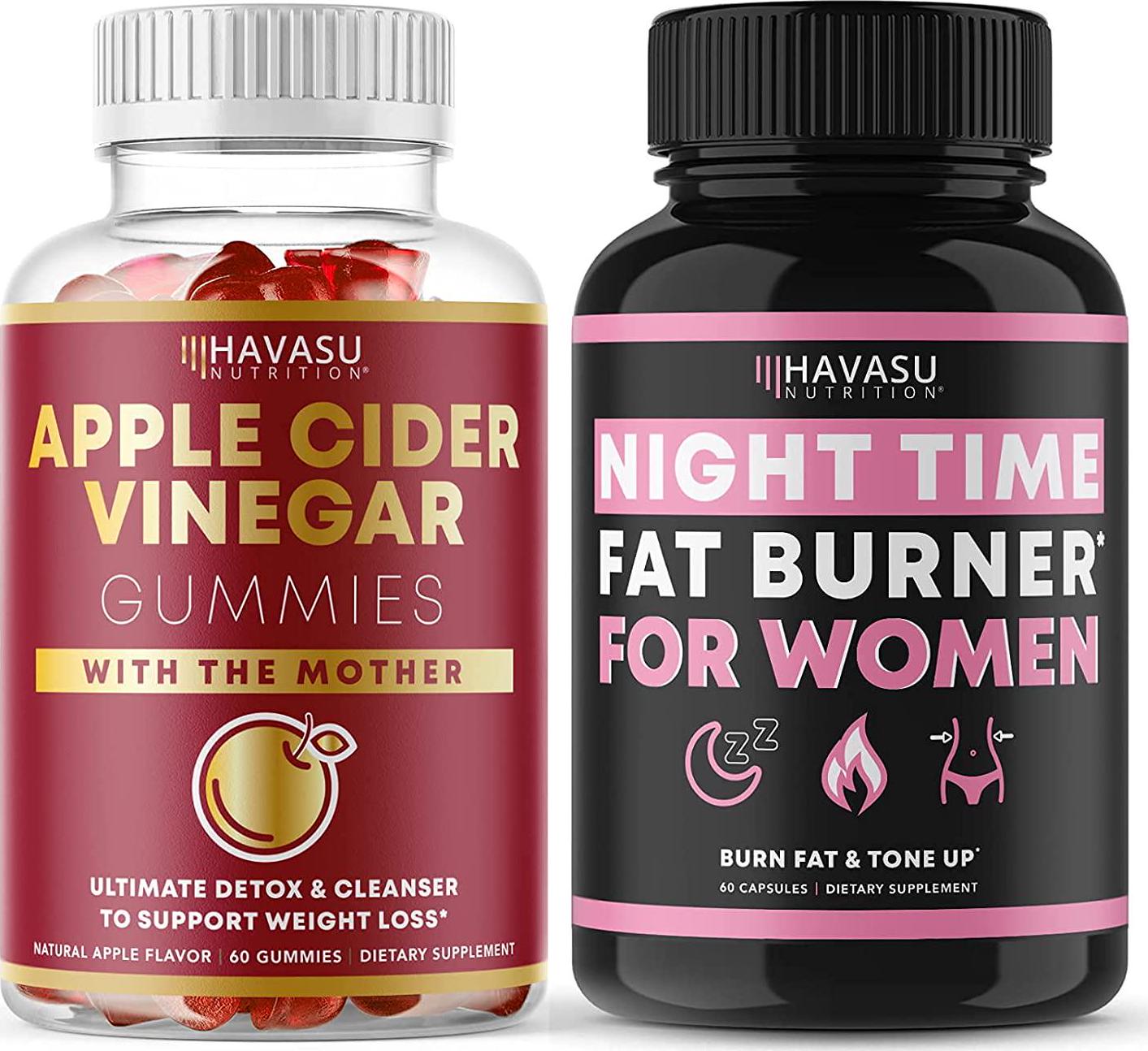 Fat Burning and Detox Cleanse for Women - Day Time and Night Time Weight Loss Routine