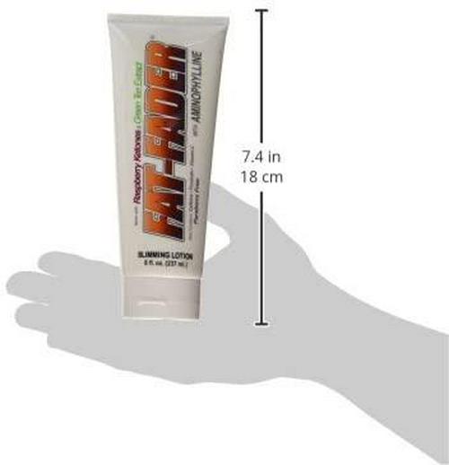 Fat Fader Slimming Lotion (3 Pack) 2.5% Aminophylline w/ Raspberry Ketones and Green Tea Extract