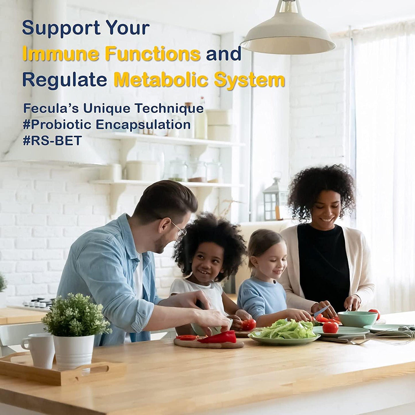 Fecula Biotech Love Living Tablets, Benefits Blood Pressure, Blood Sugar, Blood Lipids Parameters, Green Banana Resistant Starch, Taiwan Citrus depressa Hayata Syn- biotics, 60 Vegetarian Tablets