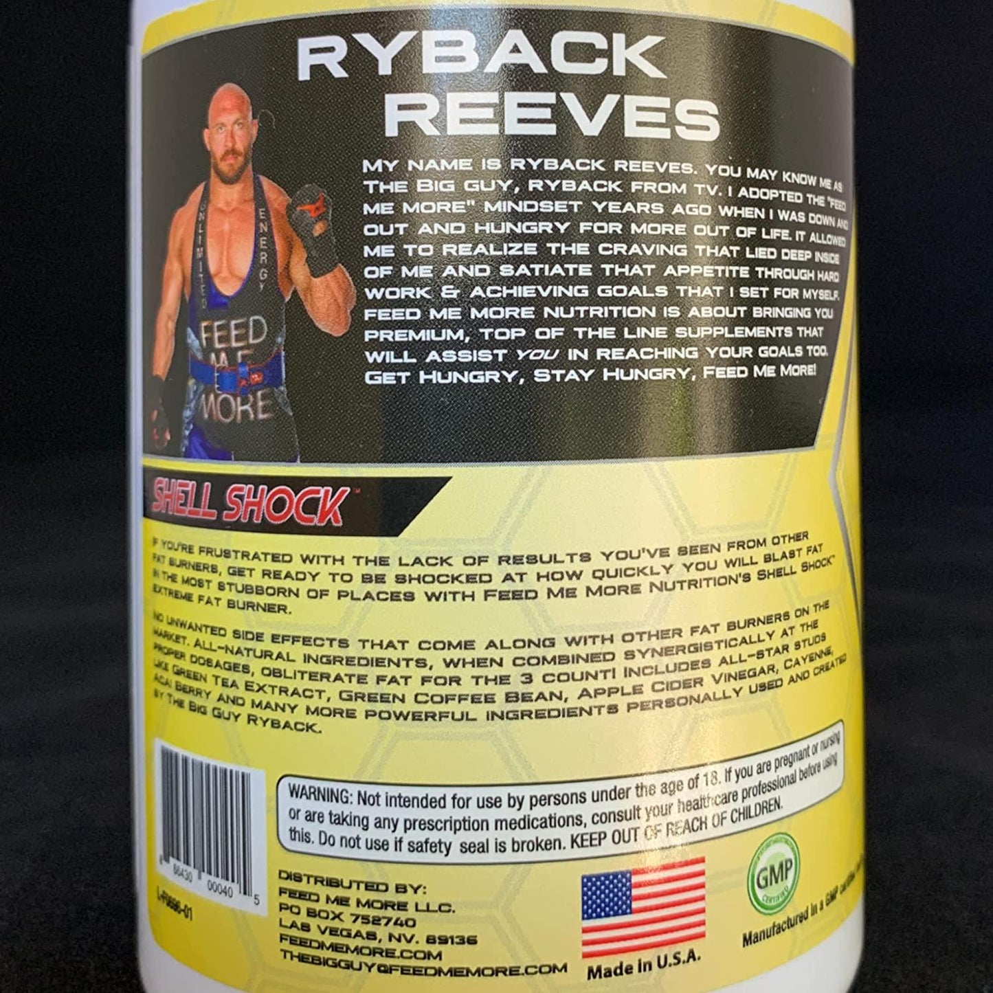 Feed Me More Shell Shock Weight Management Formula - All-Natural Weight and Appetite Management Supplement with Antioxidants, L-Carnitine, Apple Cider Vinegar, Matcha Green Tea and More 160 Pills