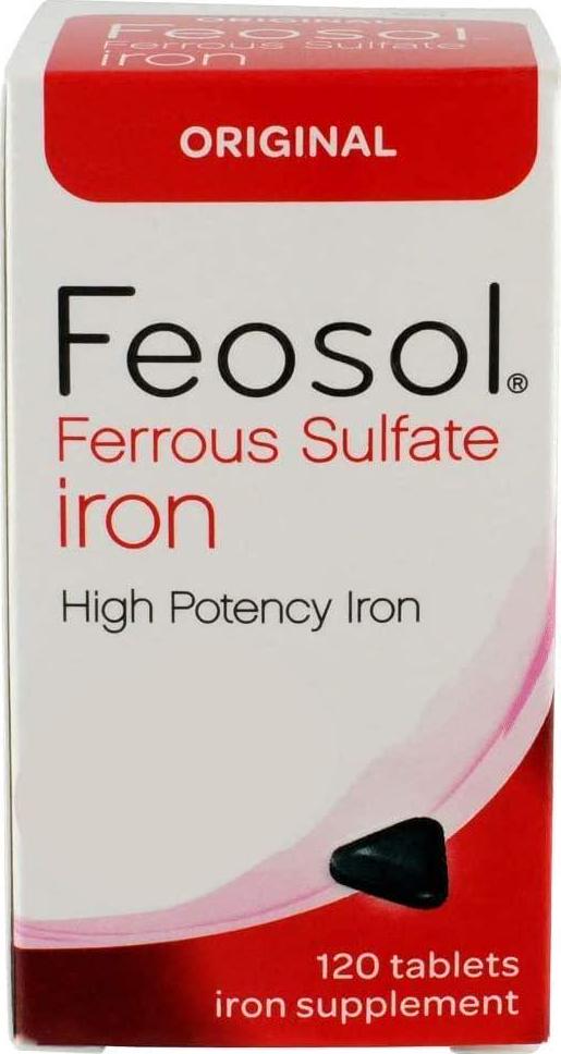 Feosol Original Vitamins, 120 Count (Pack of 2) by Feosol