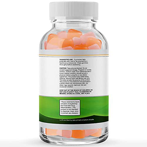 Fiber Gummies for Adults - Perfect Fiber Supplement Gummies for Colon Health, Digestive Support, Gut Leak Repair, Body Cleanse and Immunity Boost - Tasty Prebiotic Fiber Gummies - 60 Fiber Gummies