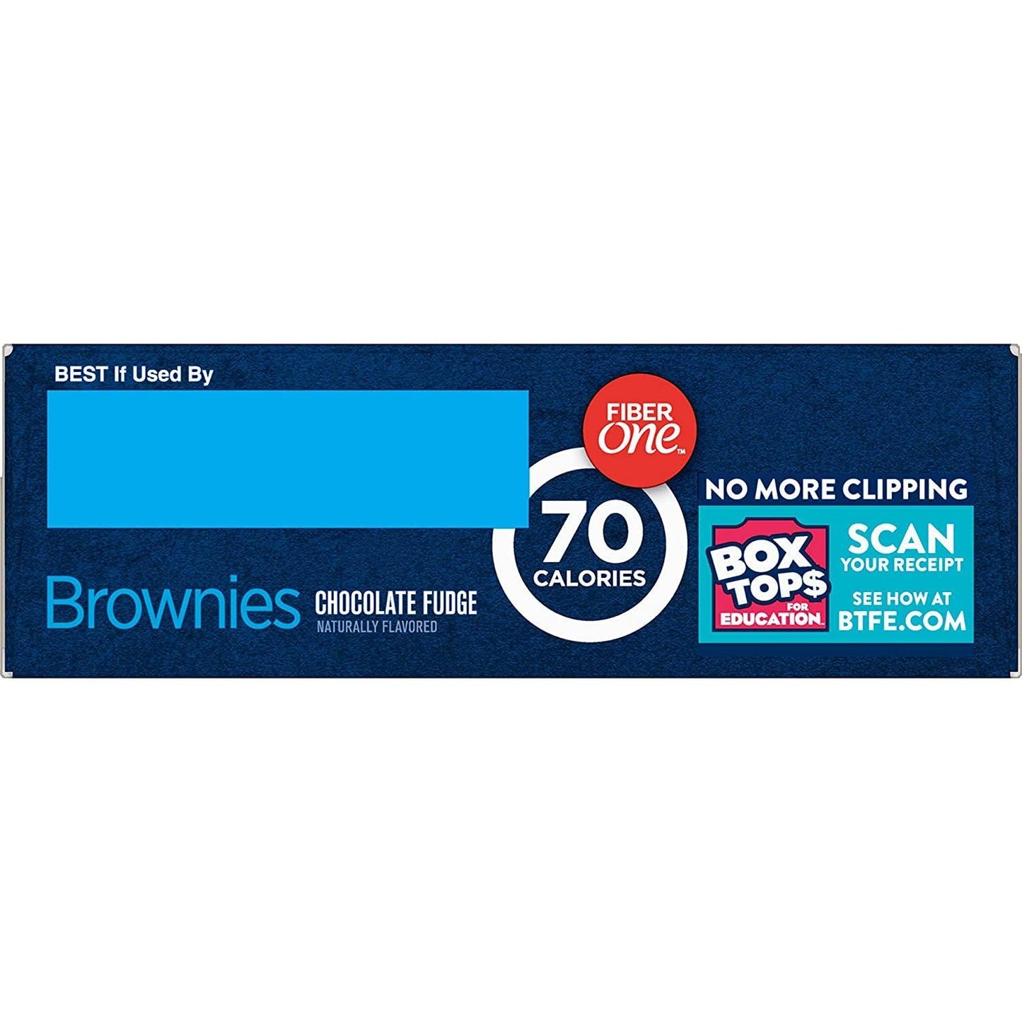 Fiber One 70 Calorie Brownies, Chocolate Fudge, Snack Bars, 6 ct