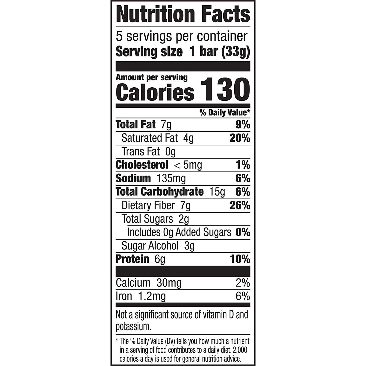 Fiber One Chewy Protein Bars, Peanut Butter, Protein Snacks, 5 ct (Pack of 12)