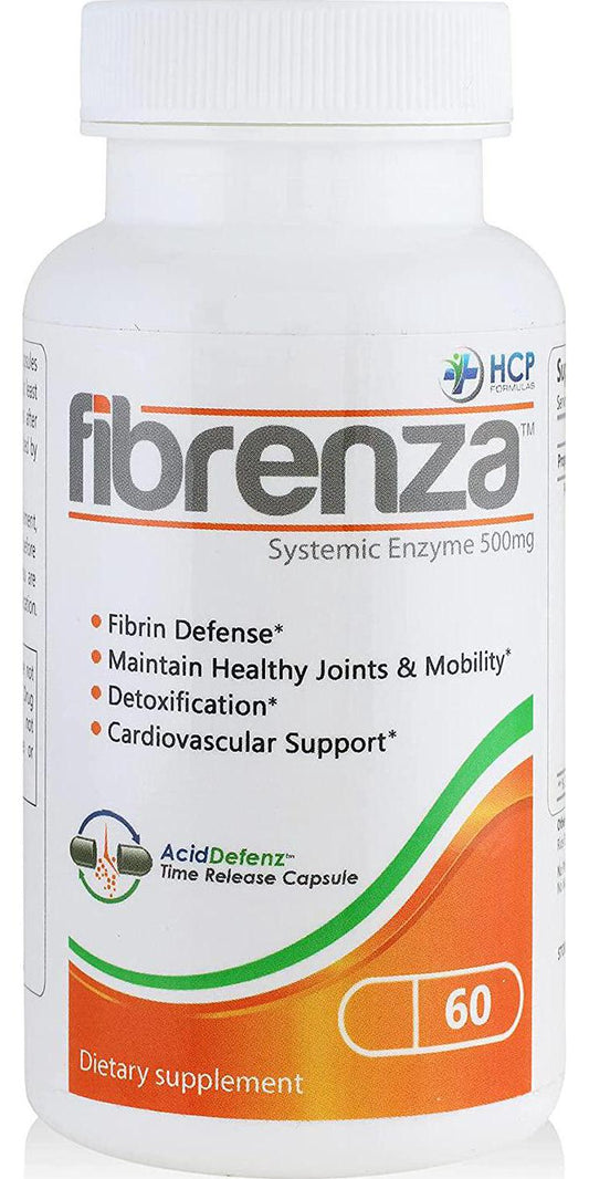Fibrenza Systemic Enzyme 500mg 60 Capsules