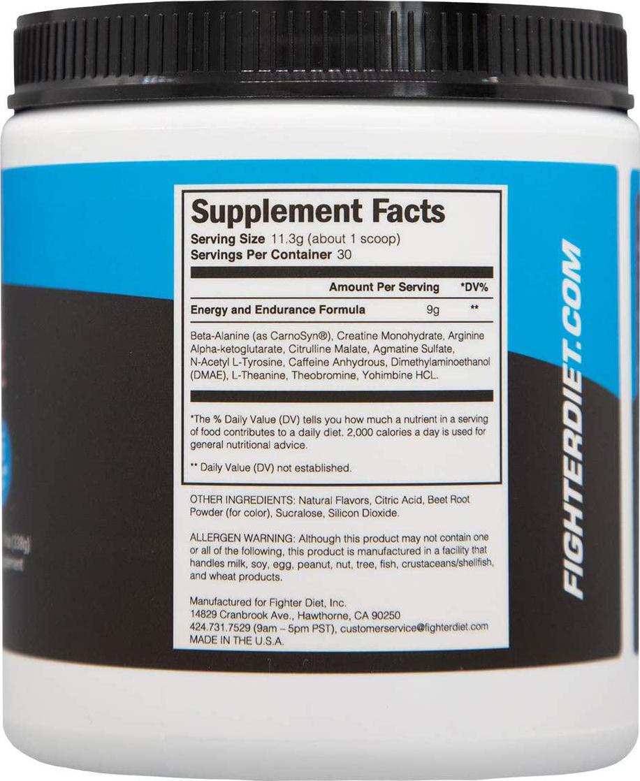 Fighterdiet Pre-Workout - Pink Lemonade