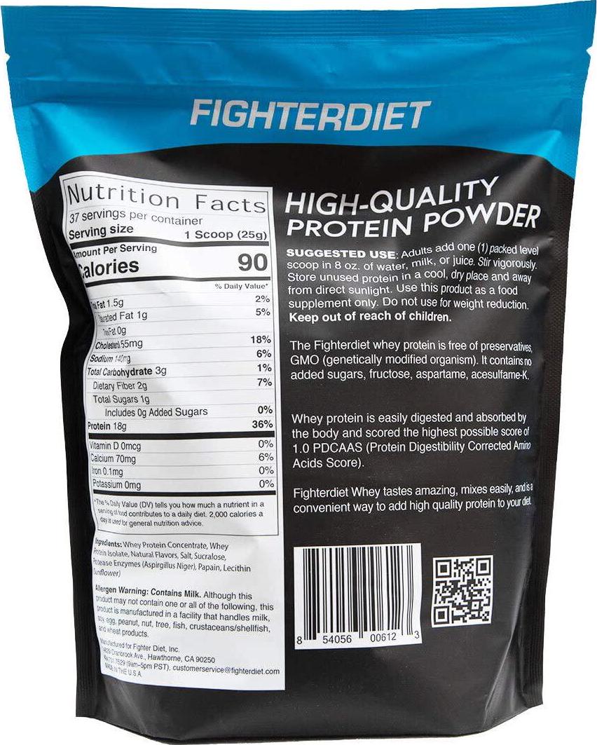 Fighterdiet - Whey Protein Caramel - 2lb