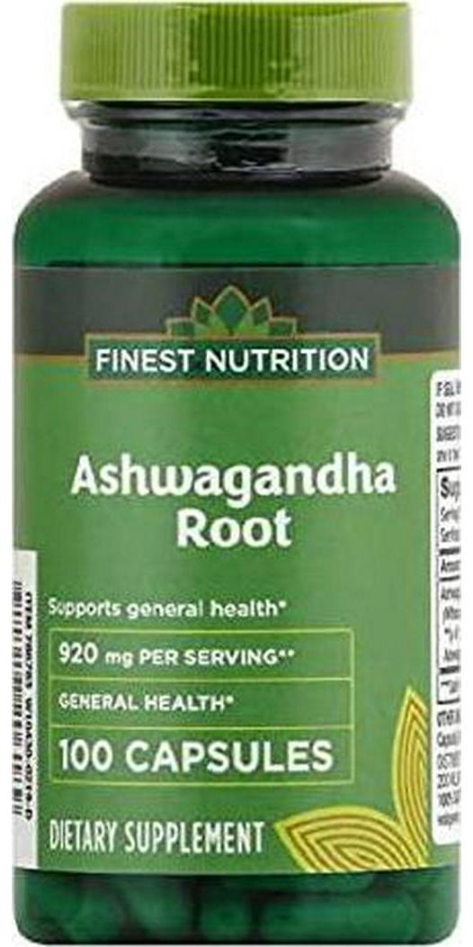 Finest Nutrition Ashwagandha 100.0ea