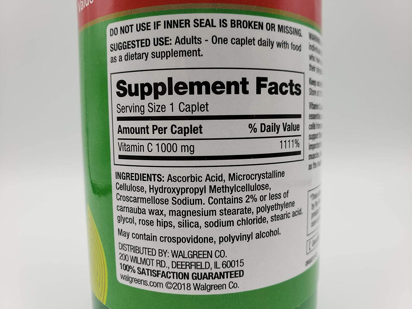 Finest Nutrition - Immune System Health - Vitamin C with Rose Hips - 300 Caplets