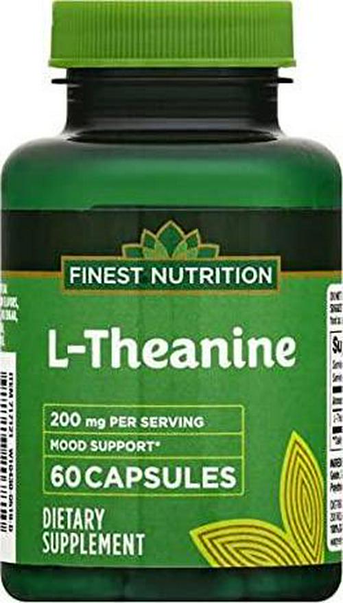 Finest Nutrition L-Theanine 200 mg Capsules 60.0ea
