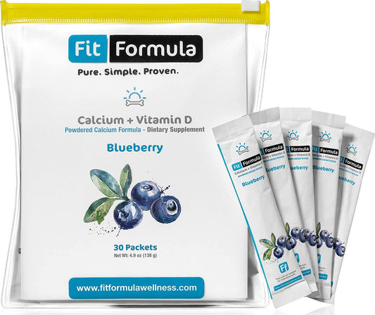 FitFormula's Blueberry-Flavored Calcium + Vitamin D