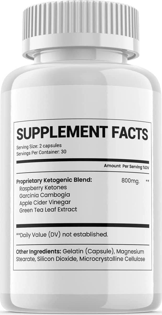 Fit Form Keto Pills Advanced Ketogenic Formula (60 Capsules)