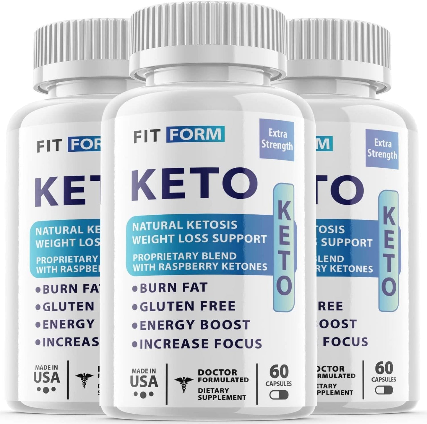 Fit Form Ketosis Supplement Pills (3 Pack)