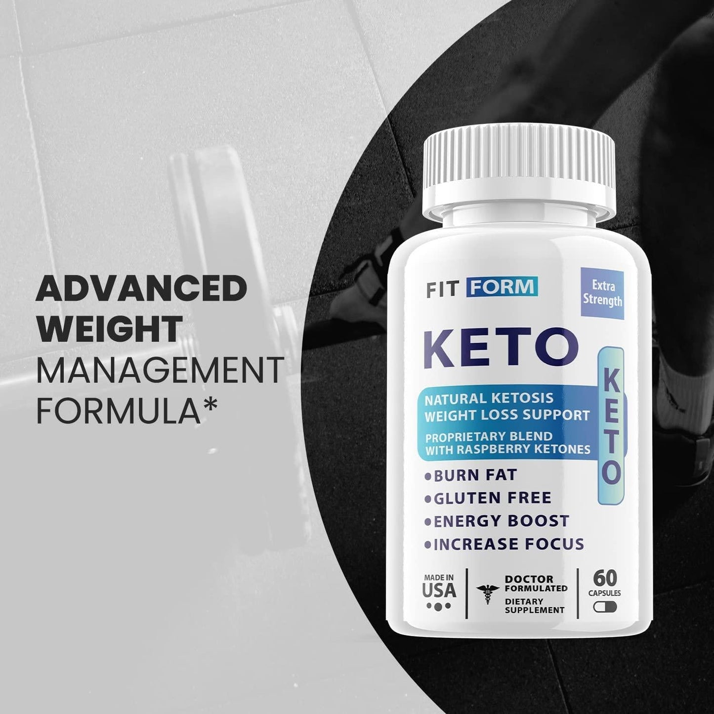Fit Form Ketosis Supplement Pills (3 Pack)