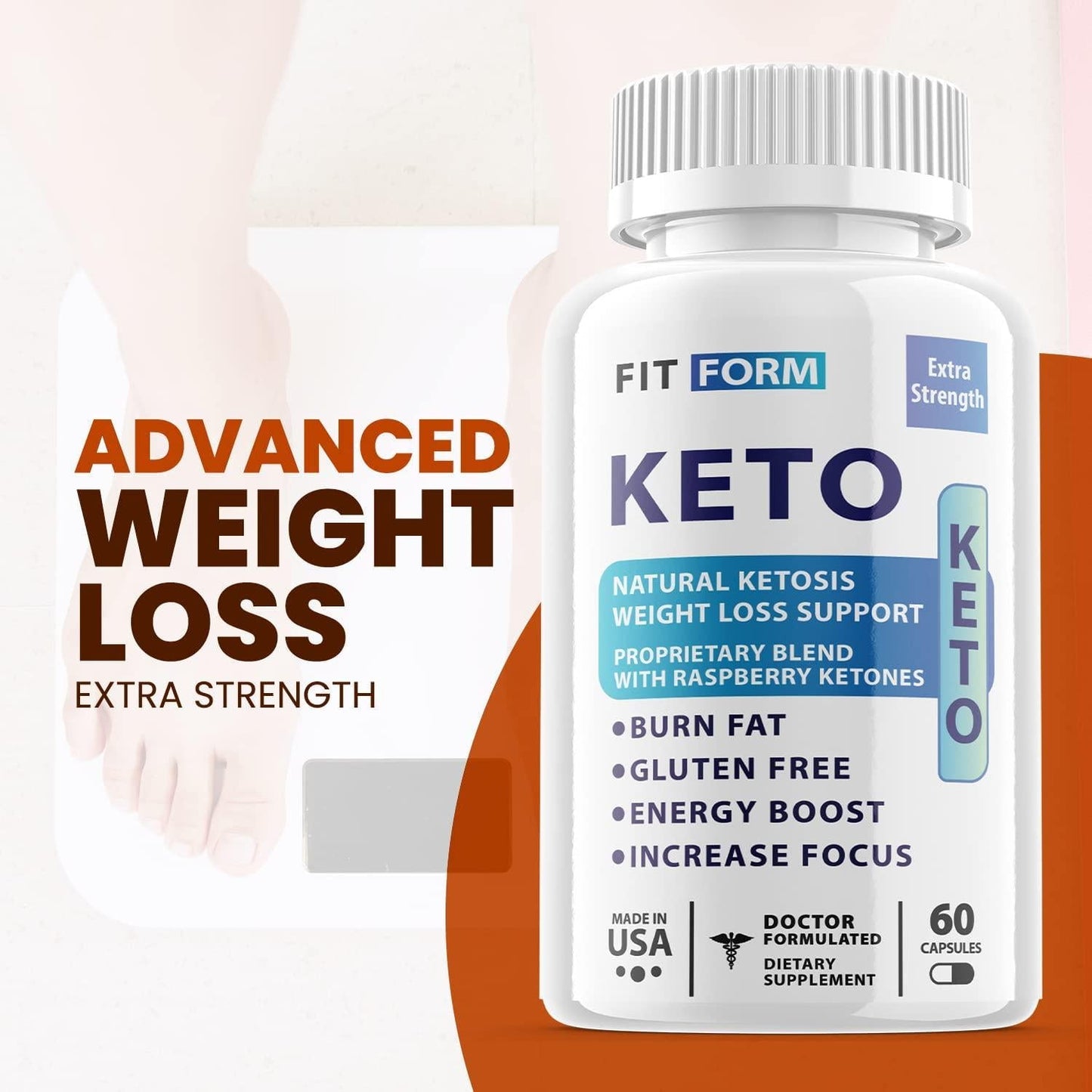 Fit Form Ketosis Supplement Pills (3 Pack)