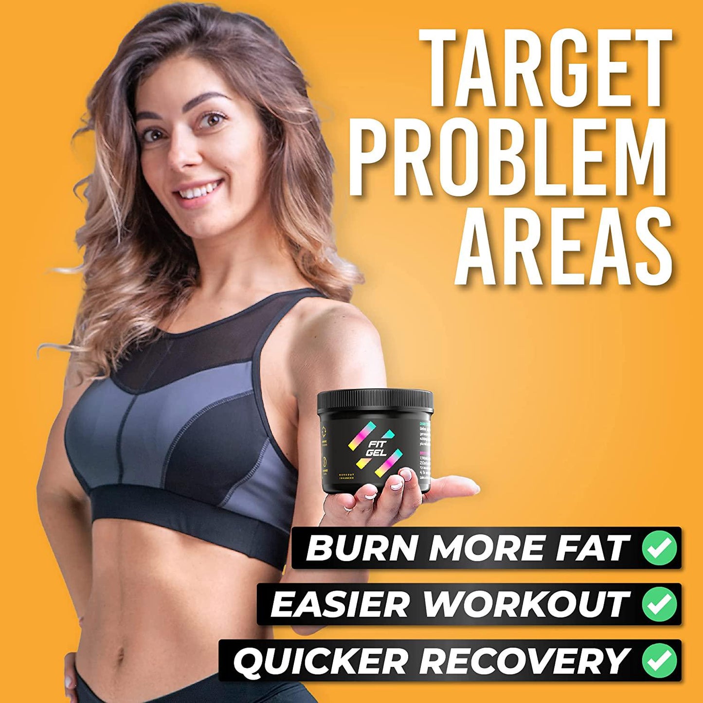 Fit Gel Workout Enhancer (8.8 oz) Original Formula in Jar