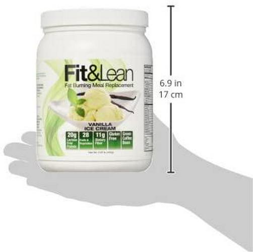 Fit and Lean Fat Burning Meal Replacement, Vanilla, 0.97 lb