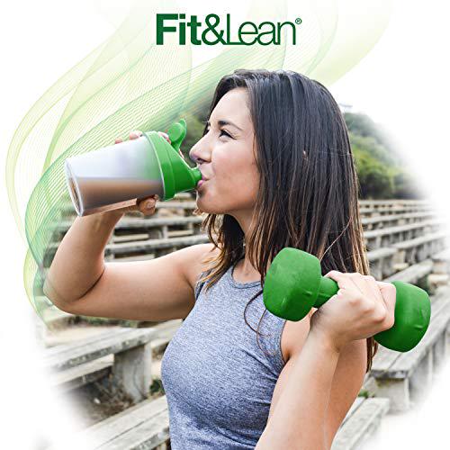 Fit and Lean Plant Protein Meal Replacement Protein Powder Vanilla, 18.72 Ounce