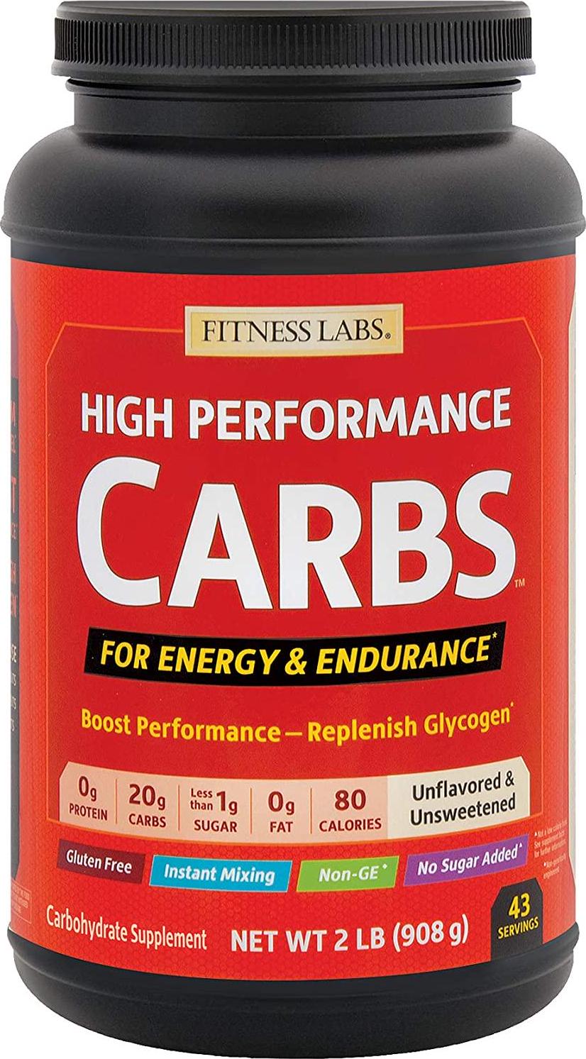 Fitness Labs High Performance Carbs Unflavored, 2 Pounds