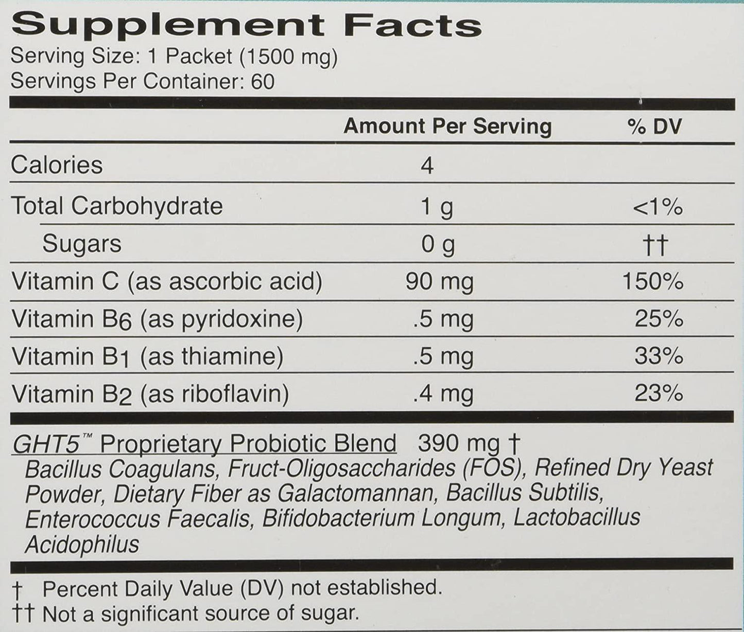 FiveLac-Five Lac Probiotic (60 Packets)