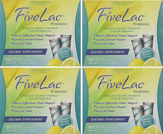 Fivelac Probiotic with Five Potent Micro-Flora Boxes 2 Pack 4