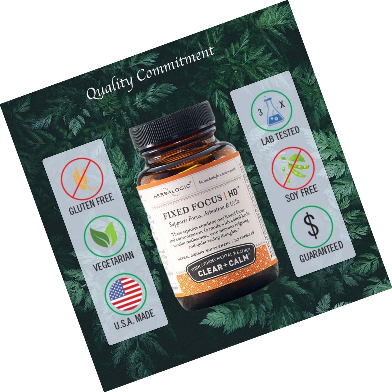 Fixed Focus HD Attention Support Capsules, 30 ct.