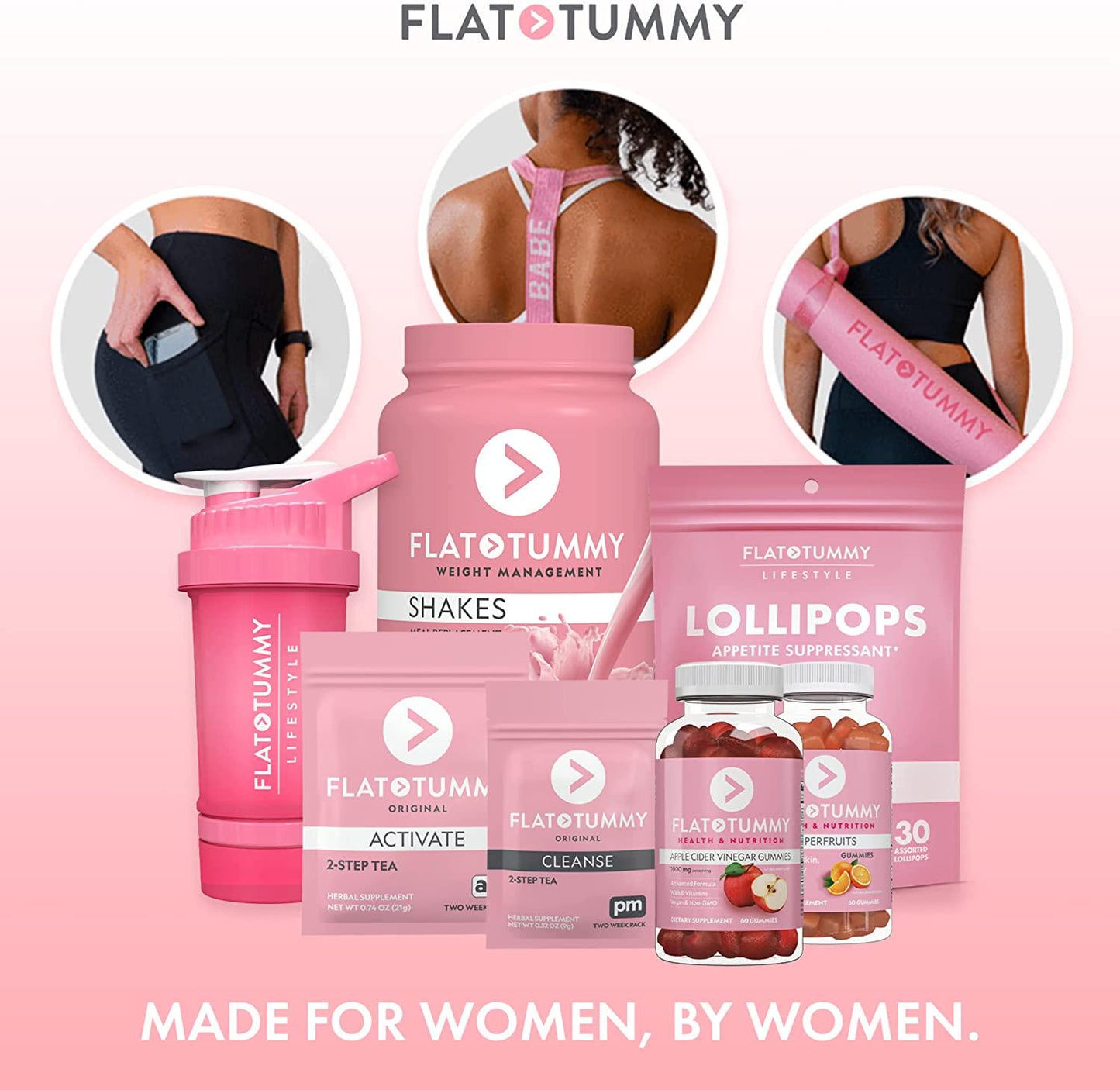 Flat Tummy Detox Tea 2-step, 4 Week Program Detox Tea to Boost Energy and Reduce Bloating* - All Natural Cleanse w/ Green Tea, Lemon Balm, Dandelion, Fennel, and More - Digestion support