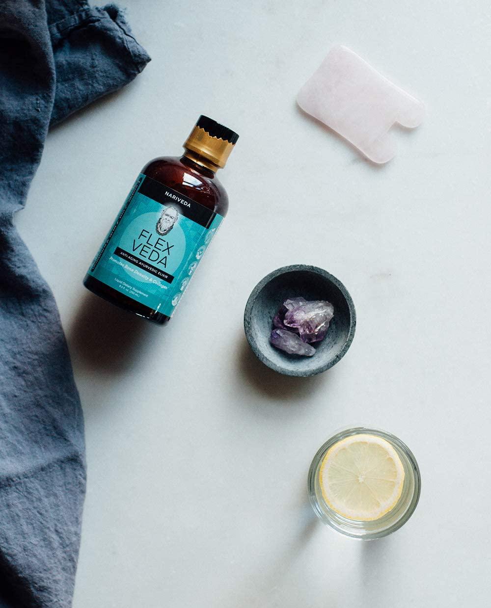 Flex Veda by Nariveda | Ayurvedic Support for Strong Bones, Healthy Joints and Lean Muscle | Formulated with OptiMSM, Vegan Omega-3 Fatty Acids and The World's Most BioAvailable Form of Turmeric