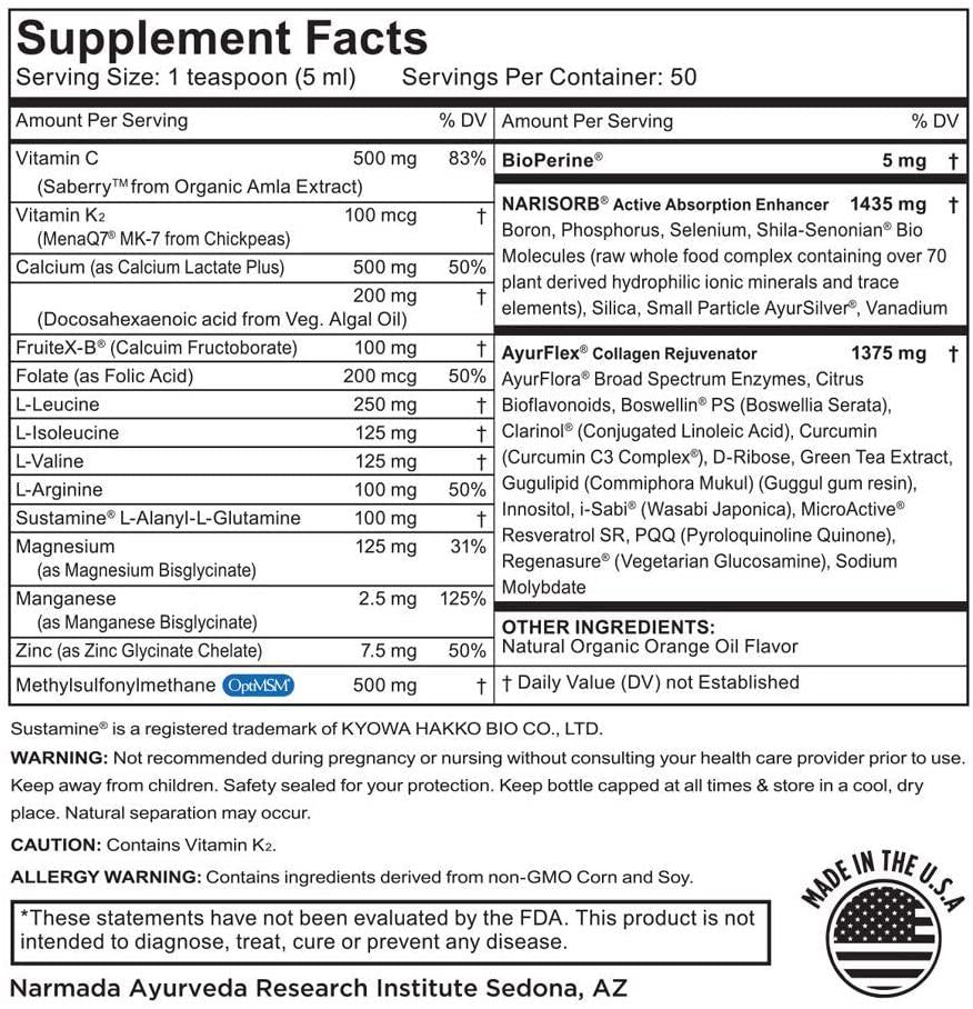 Flex Veda by Nariveda | Ayurvedic Support for Strong Bones, Healthy Joints and Lean Muscle | Formulated with OptiMSM, Vegan Omega-3 Fatty Acids and The World's Most BioAvailable Form of Turmeric