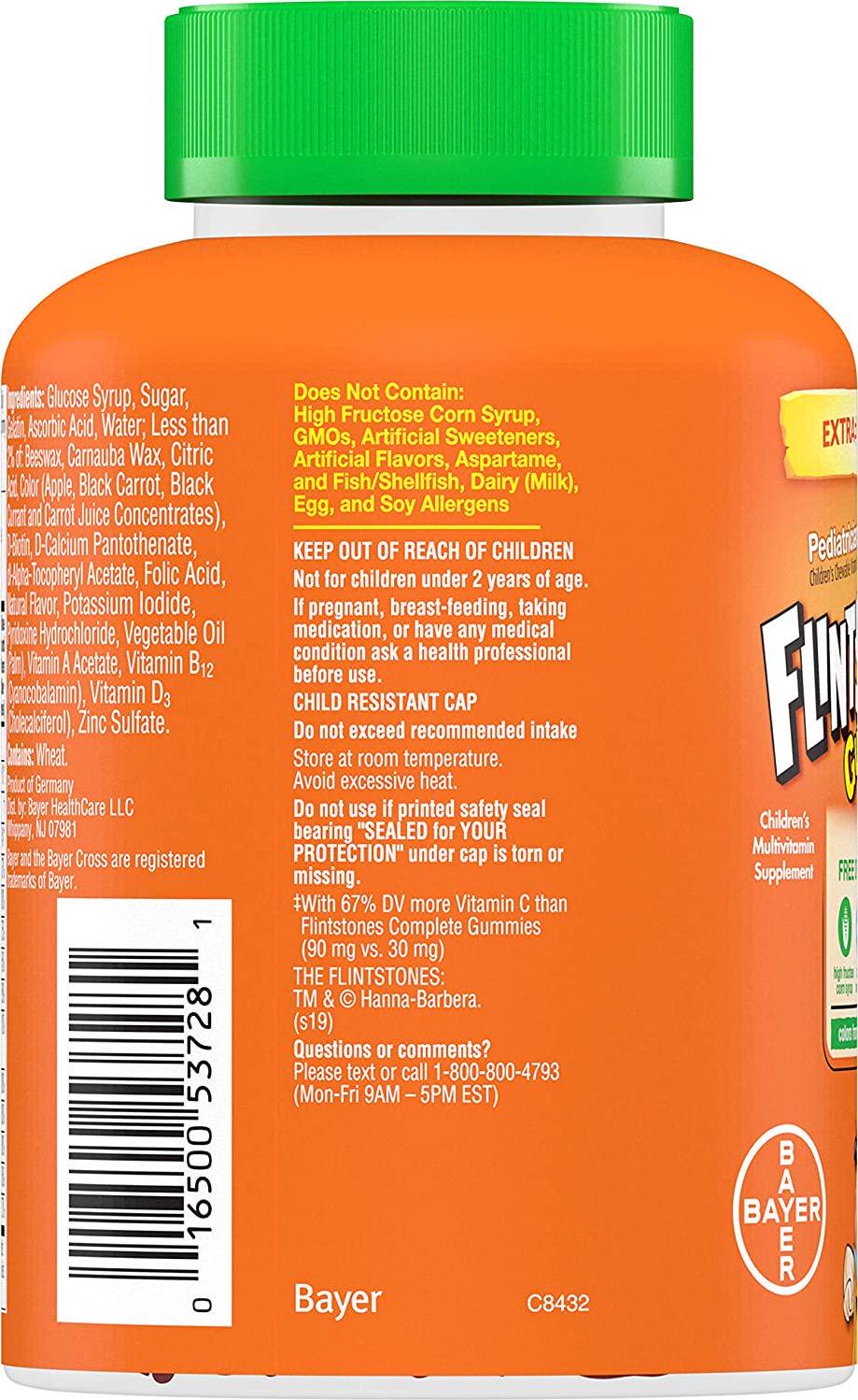 Flintstones Immunty Gumme Size 150ct