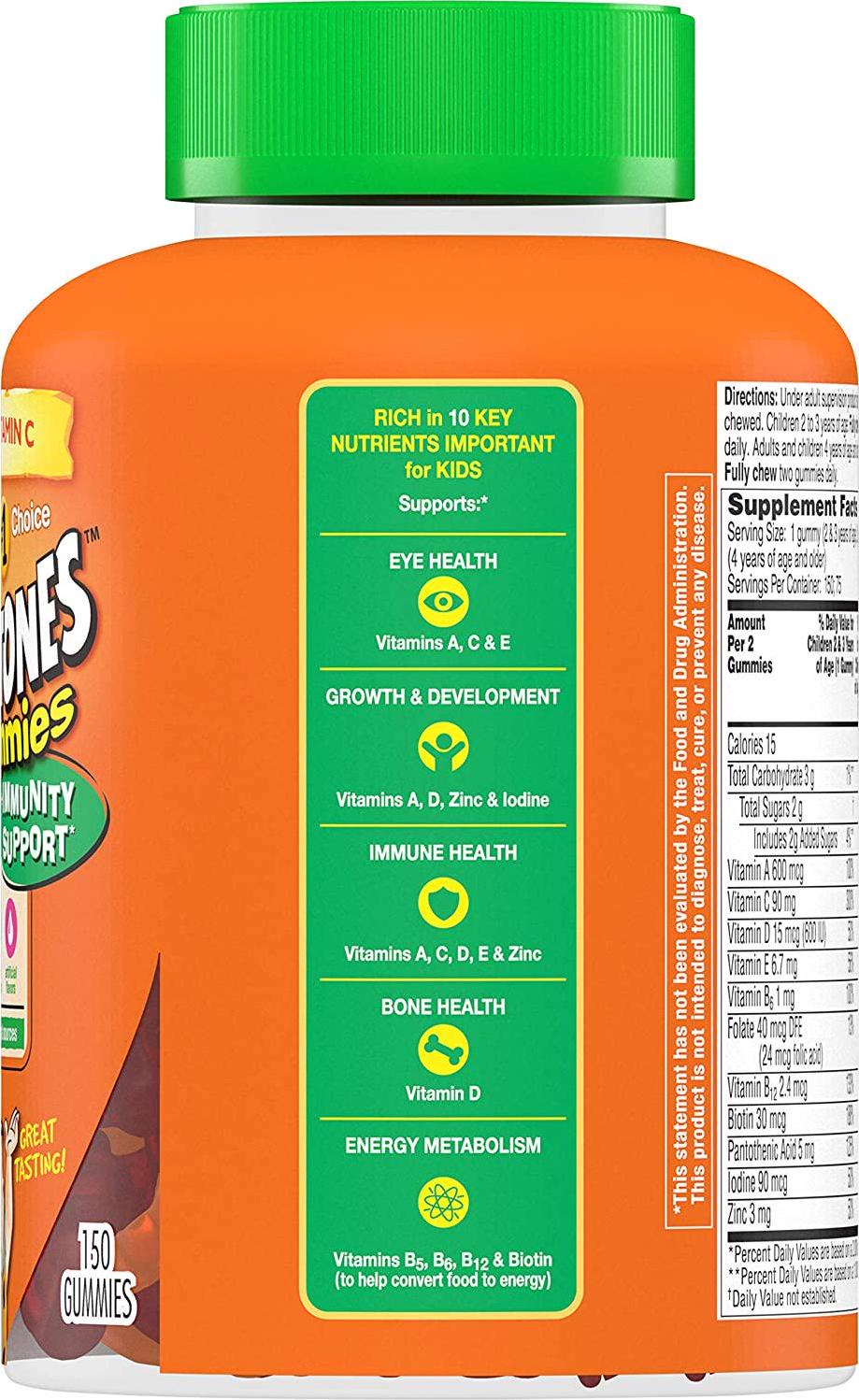 Flintstones Immunty Gumme Size 150ct