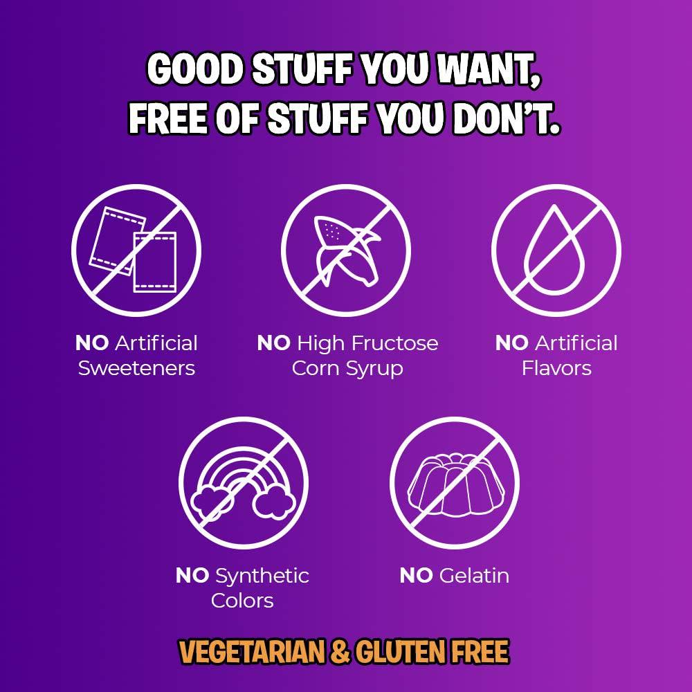 Flintstones Kids Elderberry Gummies with Immunity Support from Vitamin C and Zinc, Gluten Free, Dietary Supplement, 60 Count